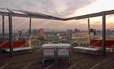 BONITO DEPARTAMENTO EN RENTA NUEVO POLACO CON AMENIDADES Y BALCON