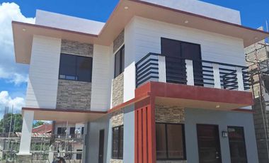 Ready for Occupancy Single Detached house with Balcony for Sale in Minglanilla Cebu