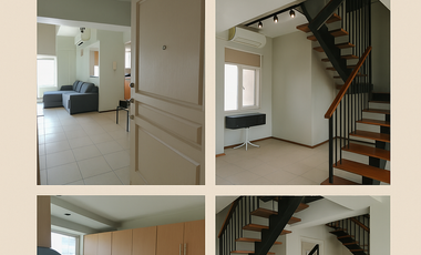 for rent 3br loft type in Two serendra, bgc taguig