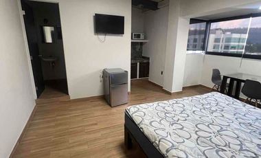 Se renta  loft en av Lázaro Cárdenas cerca de medicina, odontólogia, universidad Montrer