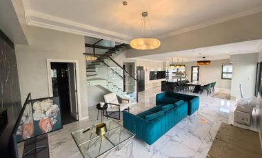 FR/FS Avalon 3BR Penthouse Loft 259sqm 2-car Sauna Cebu Business Park