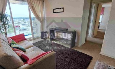 Vende departamento Amoblado en Condominio Alta Vista Puerto Montt, vigilancia 24/7