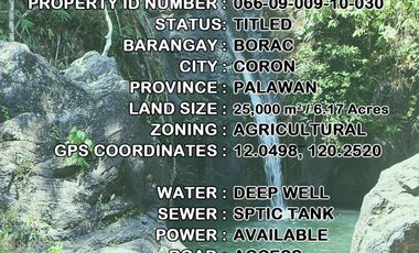 25,500 m2 / 6.30 Acres | Overlooking Estate with Waterfall Sanctuary