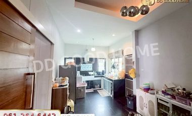 WR-874321 Single house, Ton Pho, Soi Mu Ban Mangkon Thong, Singburi, near the City Pillar Shrine