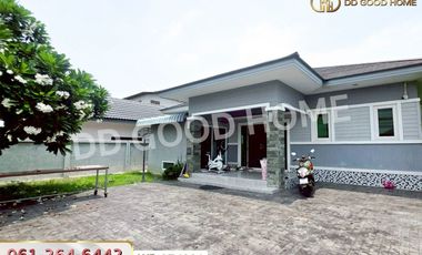 WR-874321 Single house, Ton Pho, Soi Mu Ban Mangkon Thong, Singburi, near the City Pillar Shrine