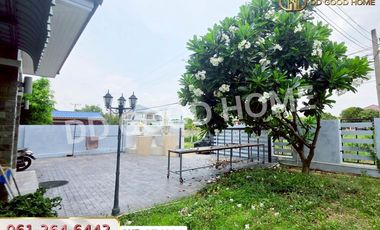 WR-874321 Single house, Ton Pho, Soi Mu Ban Mangkon Thong, Singburi, near the City Pillar Shrine