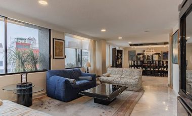 Penthouse en Renta, Lomas de Chapultepec, Miguel Hidalgo, Con o Sin Muebless