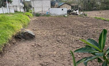 Terreno de venta en Otavalo sector Pucara Alto, con vista a la laguna de San Pablo