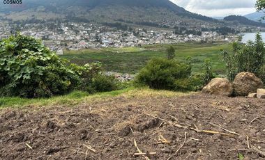 Terreno de venta en Otavalo sector Pucara Alto, con vista a la laguna de San Pablo