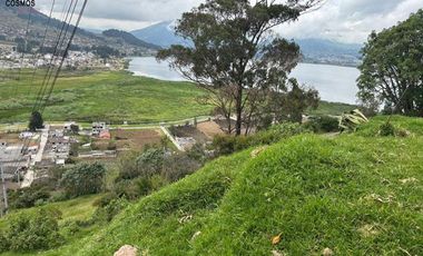 Terreno de venta en Otavalo sector Pucara Alto, con vista a la laguna de San Pablo