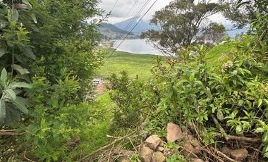 Terreno de venta en Otavalo sector Pucara Alto, con vista a la laguna de San Pablo