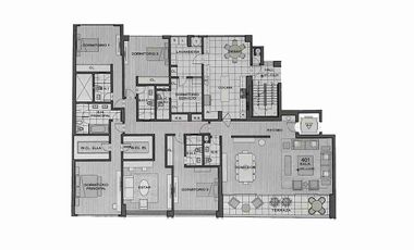 Exclusivo departamento de Lujo en Venta en Jacinto Lara San Isidro