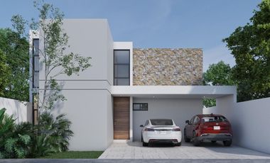 EN VENTA CASA 🏠EN FRACCIONAMIENTO GRAN BOSCO, PRIVADA EN CONKAL,  DE 4 RECÁMARAS 🛏️