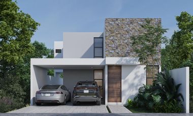 EN VENTA CASA 🏠EN FRACCIONAMIENTO GRAN BOSCO, PRIVADA EN CONKAL,  DE 4 RECÁMARAS 🛏️