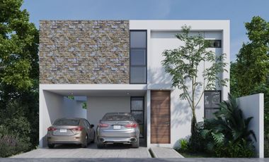 EN VENTA CASA 🏠EN FRACCIONAMIENTO GRAN BOSCO, PRIVADA EN CONKAL,  DE 4 RECÁMARAS 🛏️