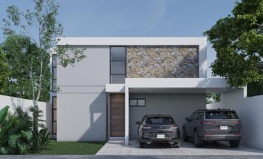 EN VENTA CASA 🏠EN FRACCIONAMIENTO GRAN BOSCO, PRIVADA EN CONKAL,  DE 4 RECÁMARAS 🛏️