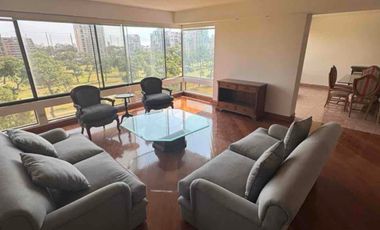 Venta de departamento frente al golf de San Isidro