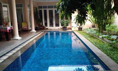 Dijual Cepat Murah Rumah Private Pool Kebayoran Baru