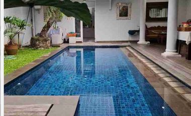 Dijual Cepat Murah Rumah Private Pool Kebayoran Baru