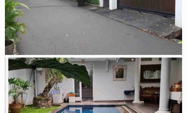 Dijual Cepat Murah Rumah Private Pool Kebayoran Baru
