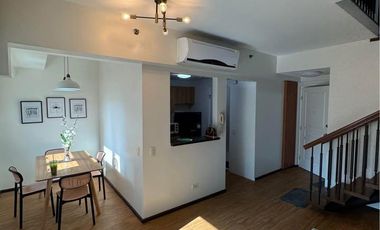 LEASE | 2-Bedroom Bi-Level Unit with Balcony For Rent at Encino Tower, Two Serendra, BGC | RMSC12-DL107
