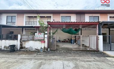 ขายทาวน์โฮม 2 ชั้น หมู่บ้านออมธนา บางกรวย-ไทรน้อย นนทบุรี พื้นที่ 29.3 ตร.ว. ต่อเติมครบ พร้อมอยู่ ใกล้ MRT คลองบางไผ่