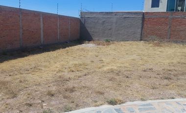 En VENTA Terreno Bosques del Paraíso Norte Aguascalientes