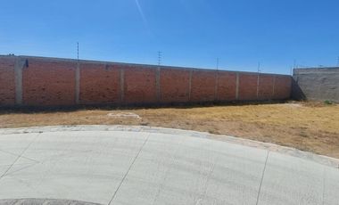 En VENTA Terreno Bosques del Paraíso Norte Aguascalientes