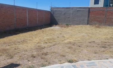 En VENTA Terreno Bosques del Paraíso Norte Aguascalientes