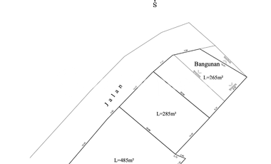 Freehold Land with Building in Prime Pecatu Location – Pink Tourism Zone