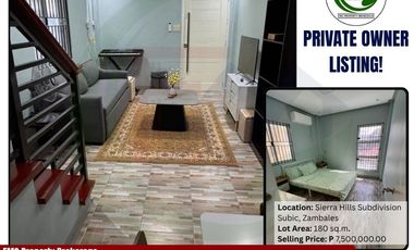 Exclusive! Own a 2-BR Gem in Sierra Hills Subic for Only P7.5M NET!