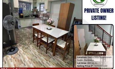 Exclusive! Own a 2-BR Gem in Sierra Hills Subic for Only P7.5M NET!