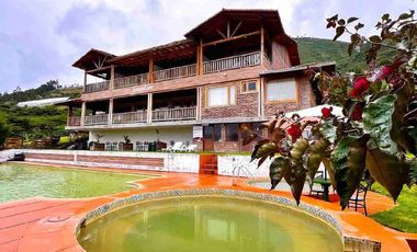 Venta de hermosa Hostería en Urcuqui Chachimbiro