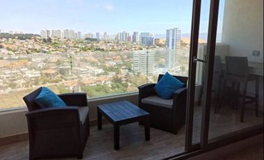 Arrienda en el piso 24 del Edificio Wave – Full equipado y con estilo en Costas de Montemar