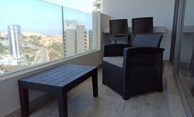 Arrienda en el piso 24 del Edificio Wave – Full equipado y con estilo en Costas de Montemar