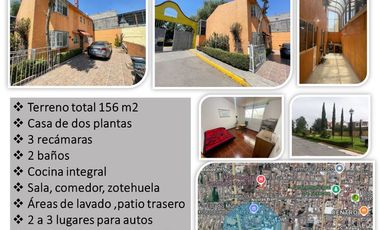 Venta de Casa en Fraccionamiento Tex  Plus,Texcoco,Edo.Méx. $3.2 MDP Negociable