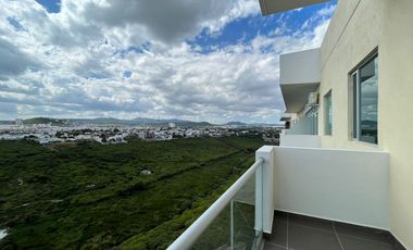 RENTA DEPARTAMENTO EN PISO 12 WISE LIVING JURIQUILLA QUERÉTARO