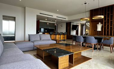 Dentro de Puerta Las Lomas se vende departamento de lujo 3Rec+cuarto de servicio