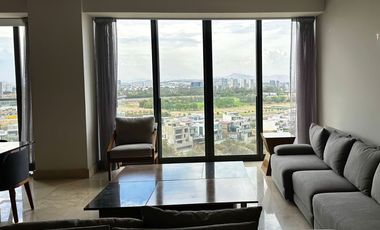 Dentro de Puerta Las Lomas se vende departamento de lujo 3Rec+cuarto de servicio