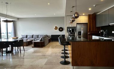 Dentro de Puerta Las Lomas se vende departamento de lujo 3Rec+cuarto de servicio