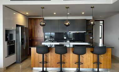 Dentro de Puerta Las Lomas se vende departamento de lujo 3Rec+cuarto de servicio