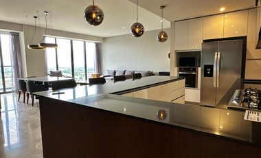 Dentro de Puerta Las Lomas se vende departamento de lujo 3Rec+cuarto de servicio