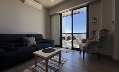 Departamento de 1 Recámara con Terraza. Equipado y Amueblado