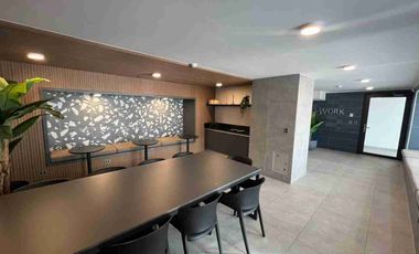 Departamento nuevo,  en arriendo, 1D 1B, Santiago Centro, Santa Elvira 46