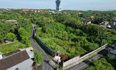 Tanah View GWK cocok untuk Perumahan jalan Merak Ungasan Bali