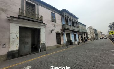 ¡VENTA TERRENO A PASOS DE AV. TACNA CERCADO DE LIMA!