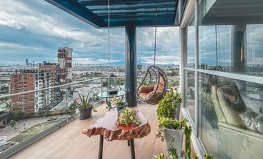 DEPARTAMENTO PENTHOUSE EN VENTA EN LOMAS DE ANGELÓPOLIS III, PUEBLA.