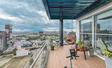 DEPARTAMENTO PENTHOUSE EN VENTA EN LOMAS DE ANGELÓPOLIS III, PUEBLA.