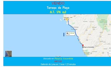 remato terreno de playa en playa la escondida asia us$39,000