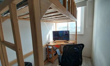 En venta departamento semi nuevo 3 dormitorios 2 baños Metro Chacabuco Comuna Independencia